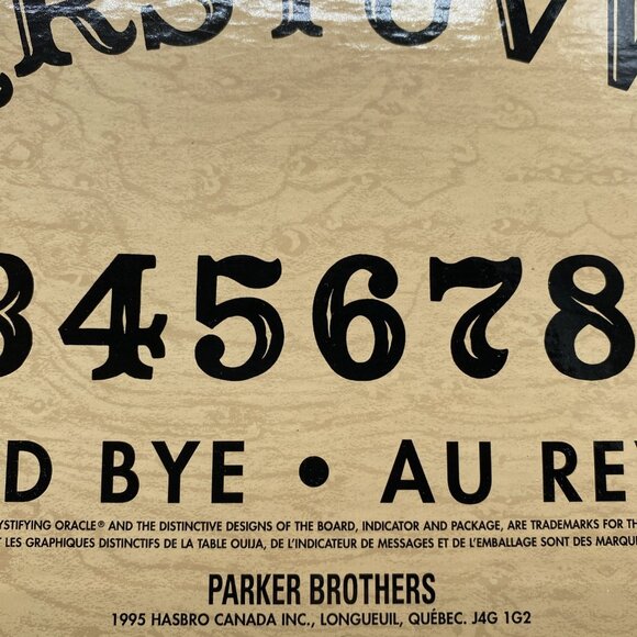 Ouija Board 'Mystifying Oracle' Game (Parker Brothers, 1992) Model CB00600 - Picture 13 of 14